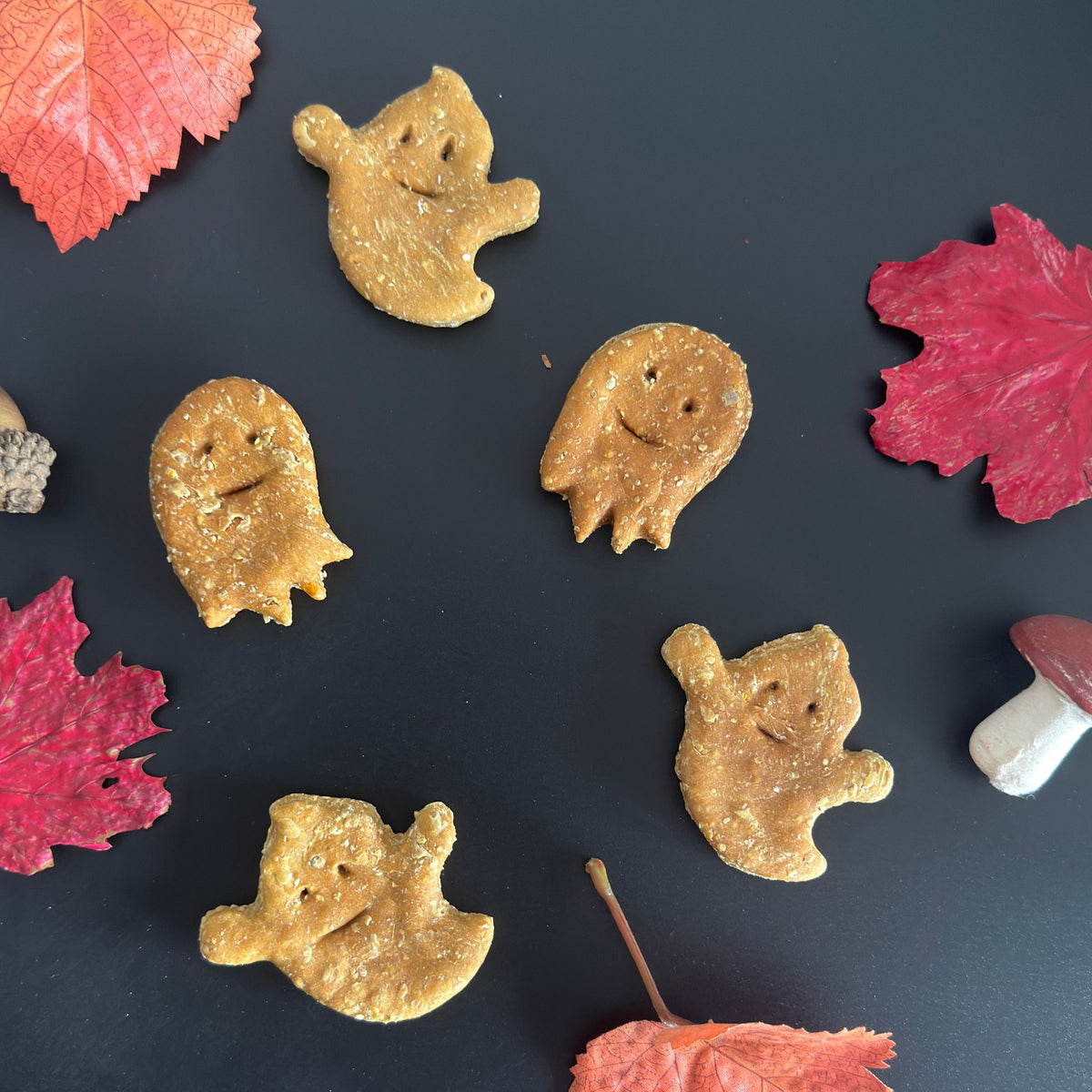 Vegane Hundekekse - Ghosties Halloween bei Fairtails