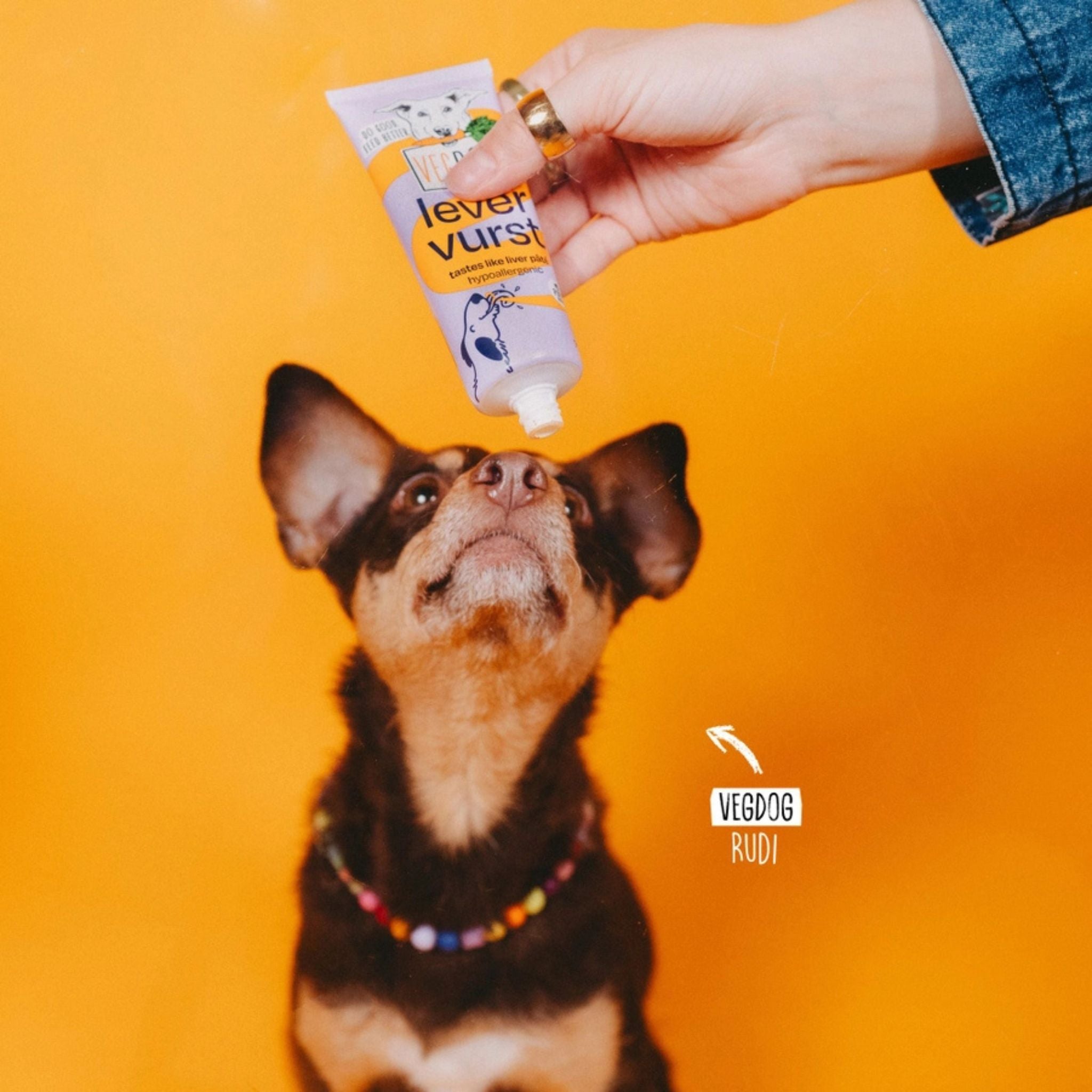 Vegdog Leverwurst bei Fairtails - vegane Hundeleckerli