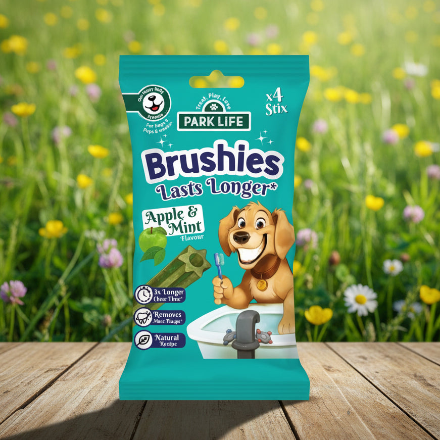 Park Life Apfel Minze denties - vegane Kausnacks bei Fairtails