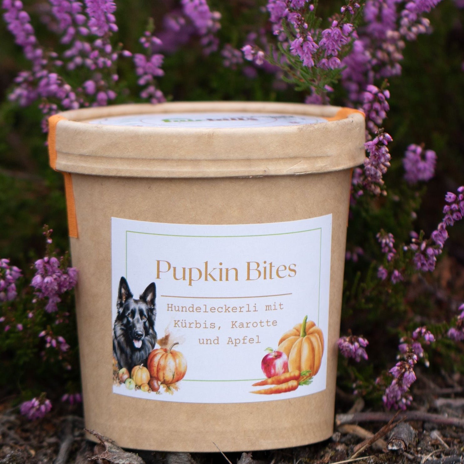 Fairtails Pupkin Bites - Vegane Hundeleckerli mit Kürbis, Apfel und Karotte (100g)