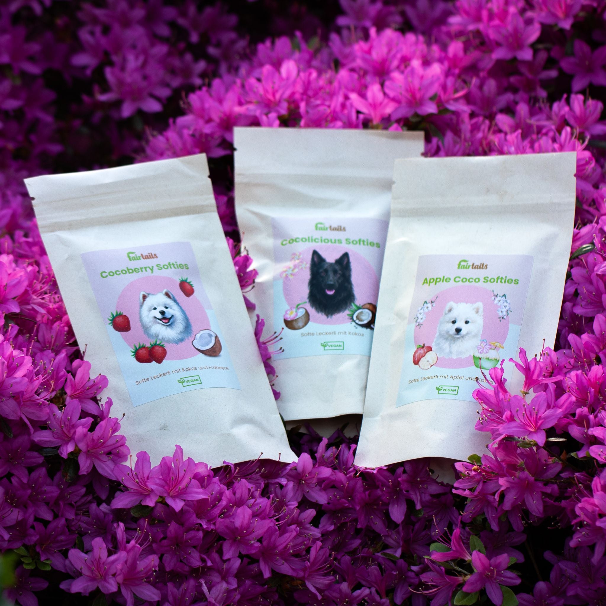 Fairtails Softies Paket – 3x Softies mit Kokos