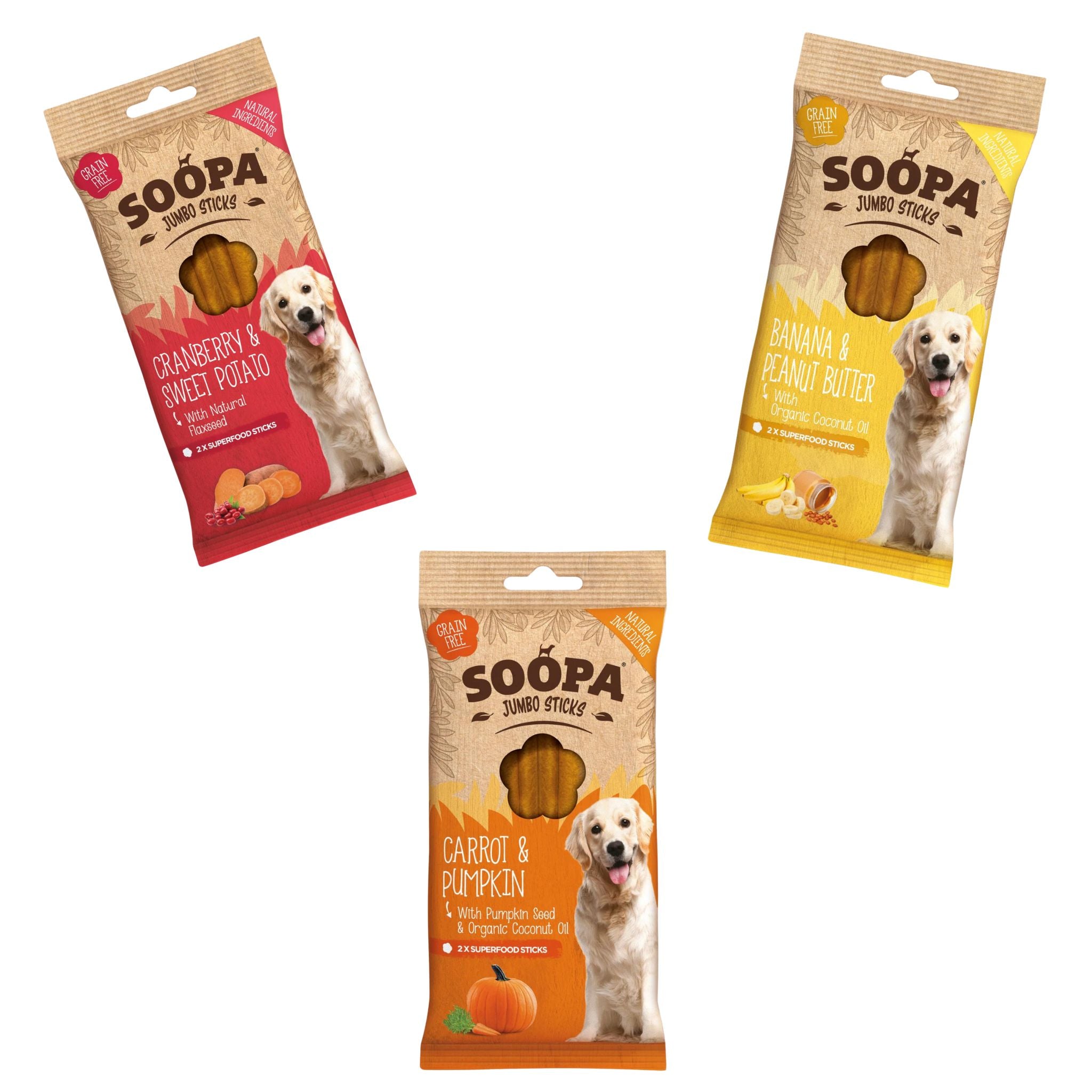 Soopa Jumbo Sticks Probierpaket Fairtails