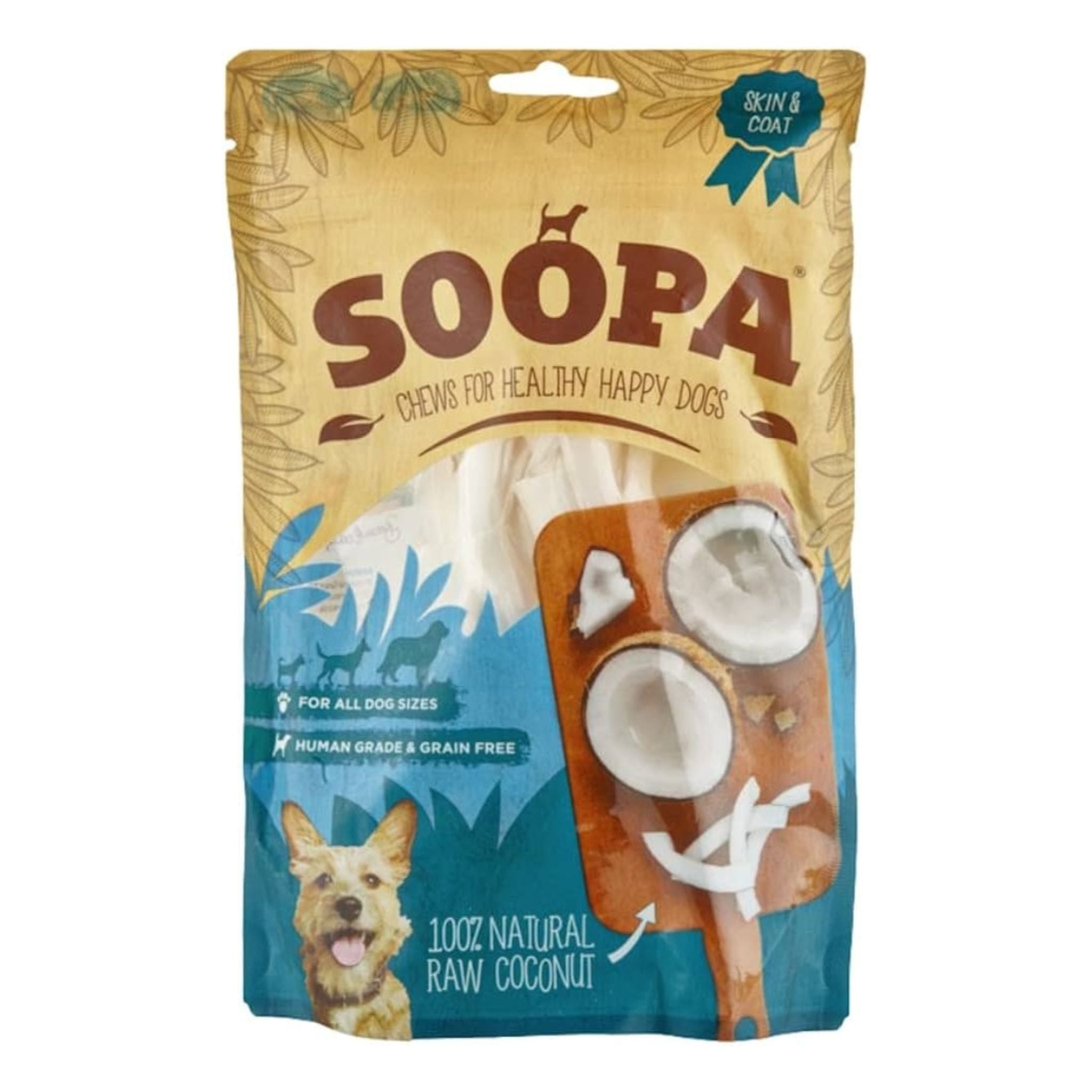 Soopa Healthy Chews- Kokos Streifen (100g)