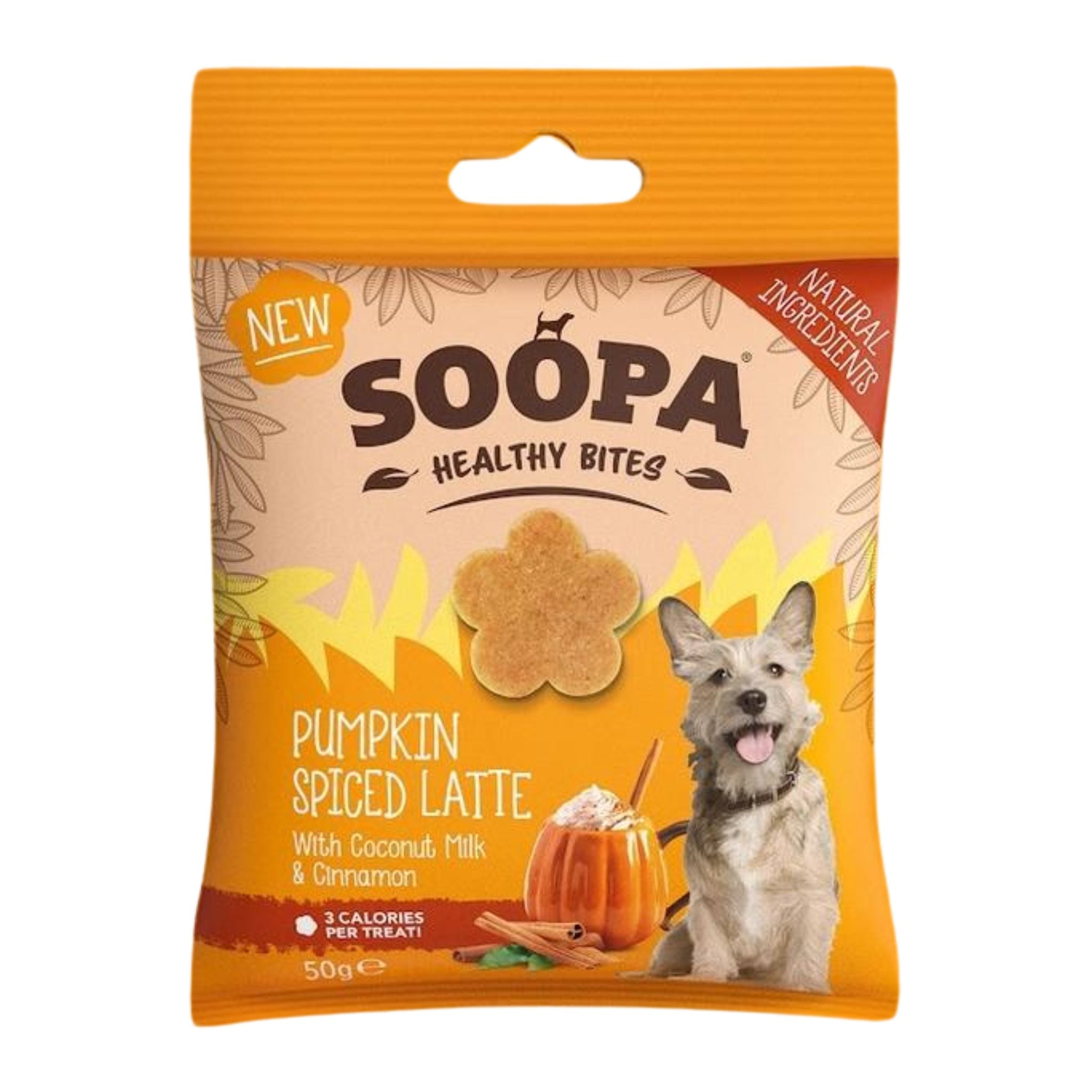 Soopa Pumpkin Spiced Latte Healthy Bites - limited Edition (50g)