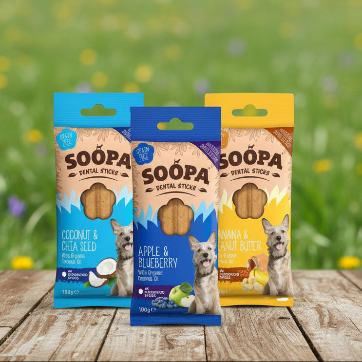 Soopa Dental Sticks vegane Kausnacks bei Fairtails