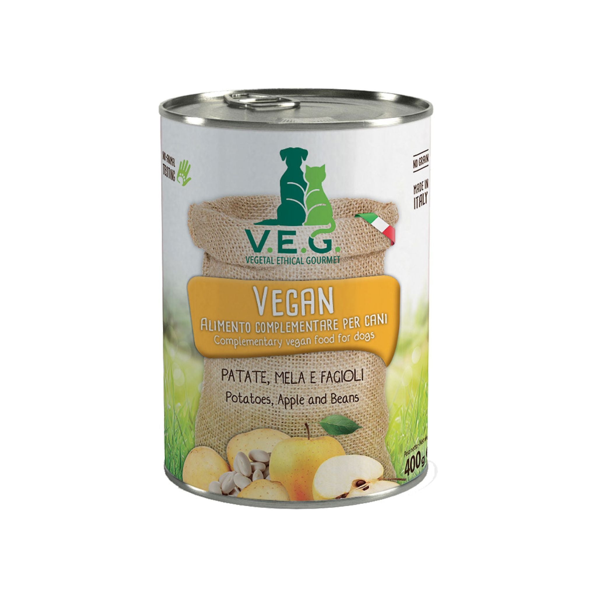 V.E.G. Yellow  - Veganes Nassfutter mit Kartoffel, Apfel und Bohnen