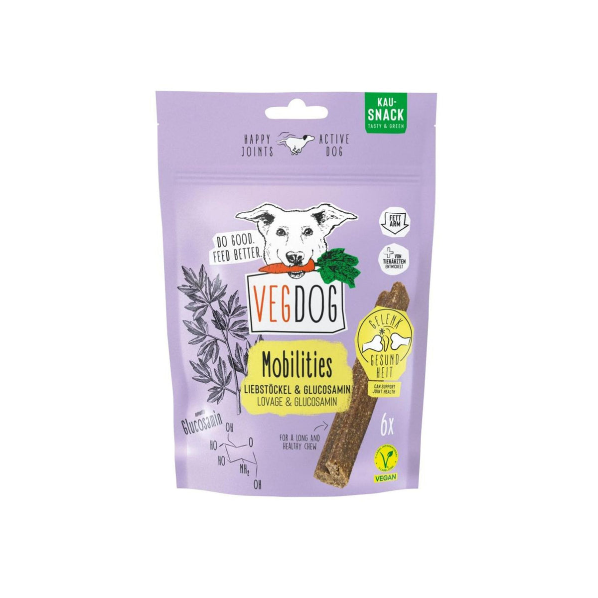 VEGDOG Hundefutter - VEGDOG vegane Hundeleckerli - Fairtails