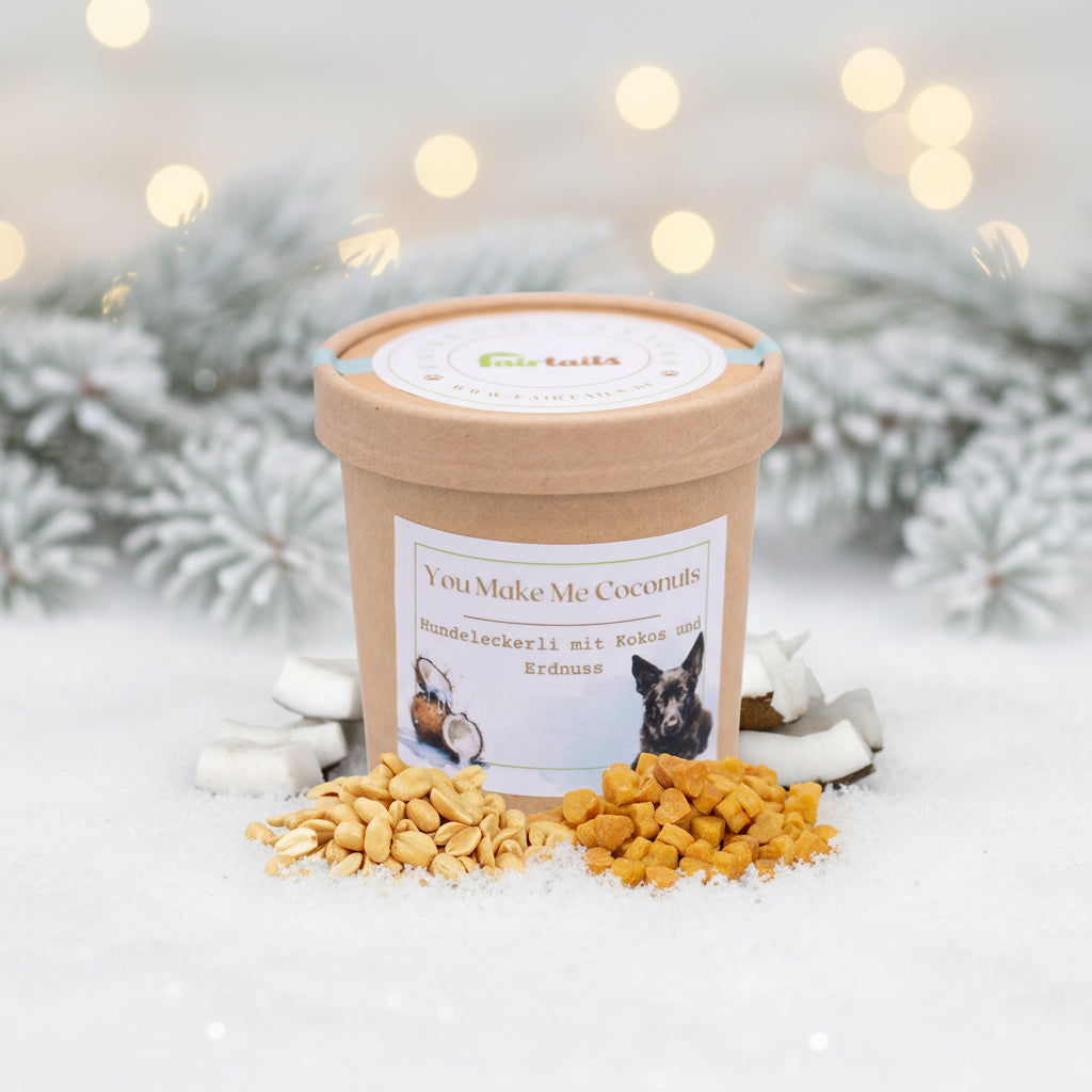 Fairtails You Make Me Coconuts - vegane Hundeleckerli mit Kokos und Erdnuss