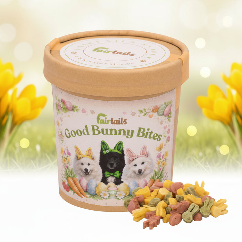 Hundeleckerli Ostern - vegane Hundeleckerli bei Fairtails