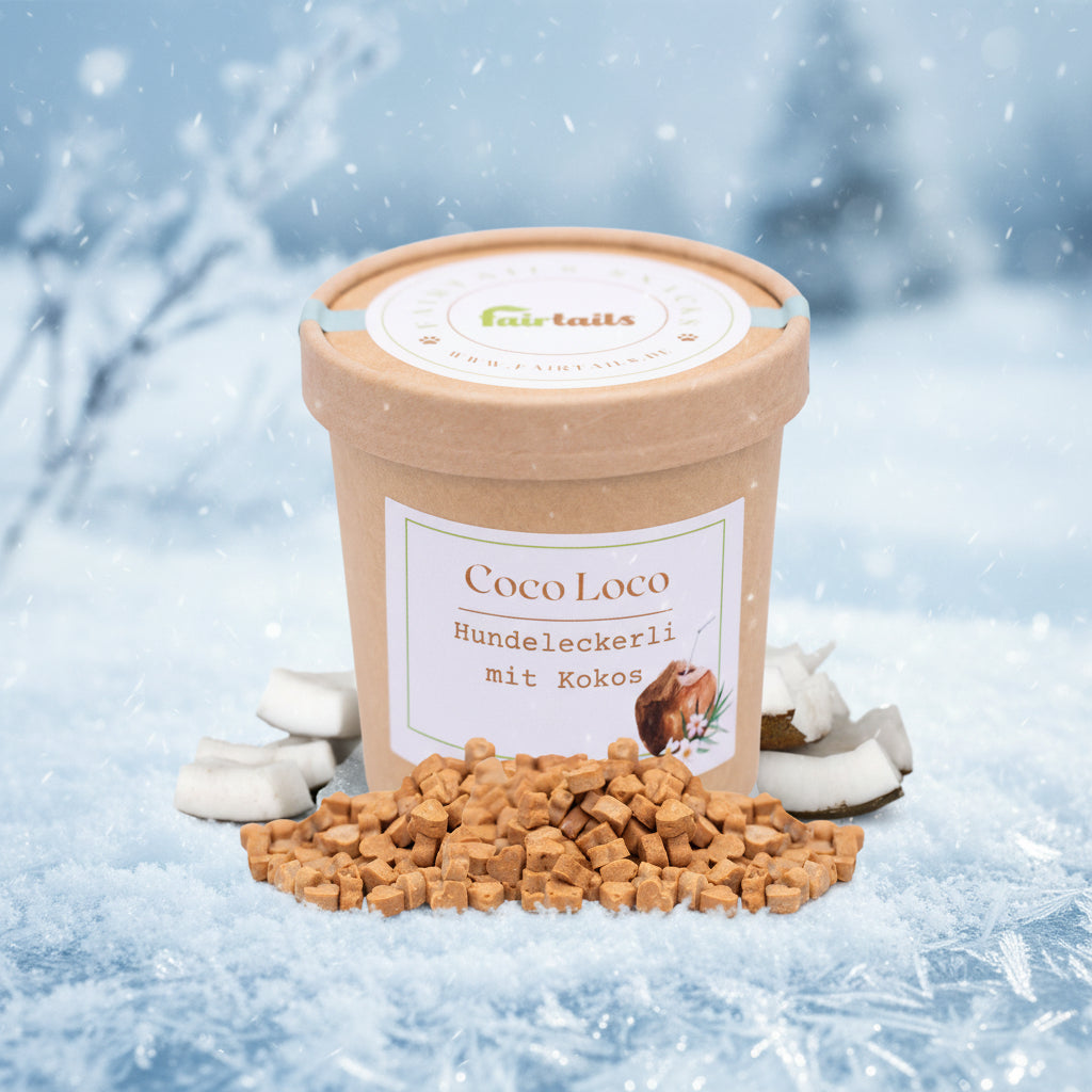 Fairtails Coco Loco - Vegane Hundeleckerli mit Kokos