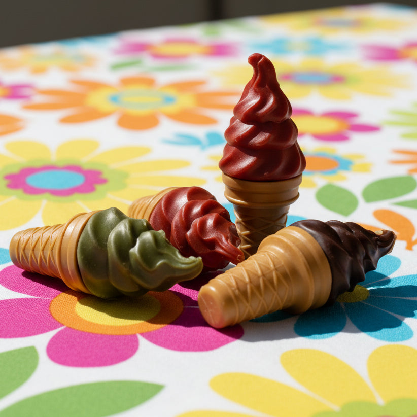 Flamingo Veggie Ice Cream - veganer Kausnack