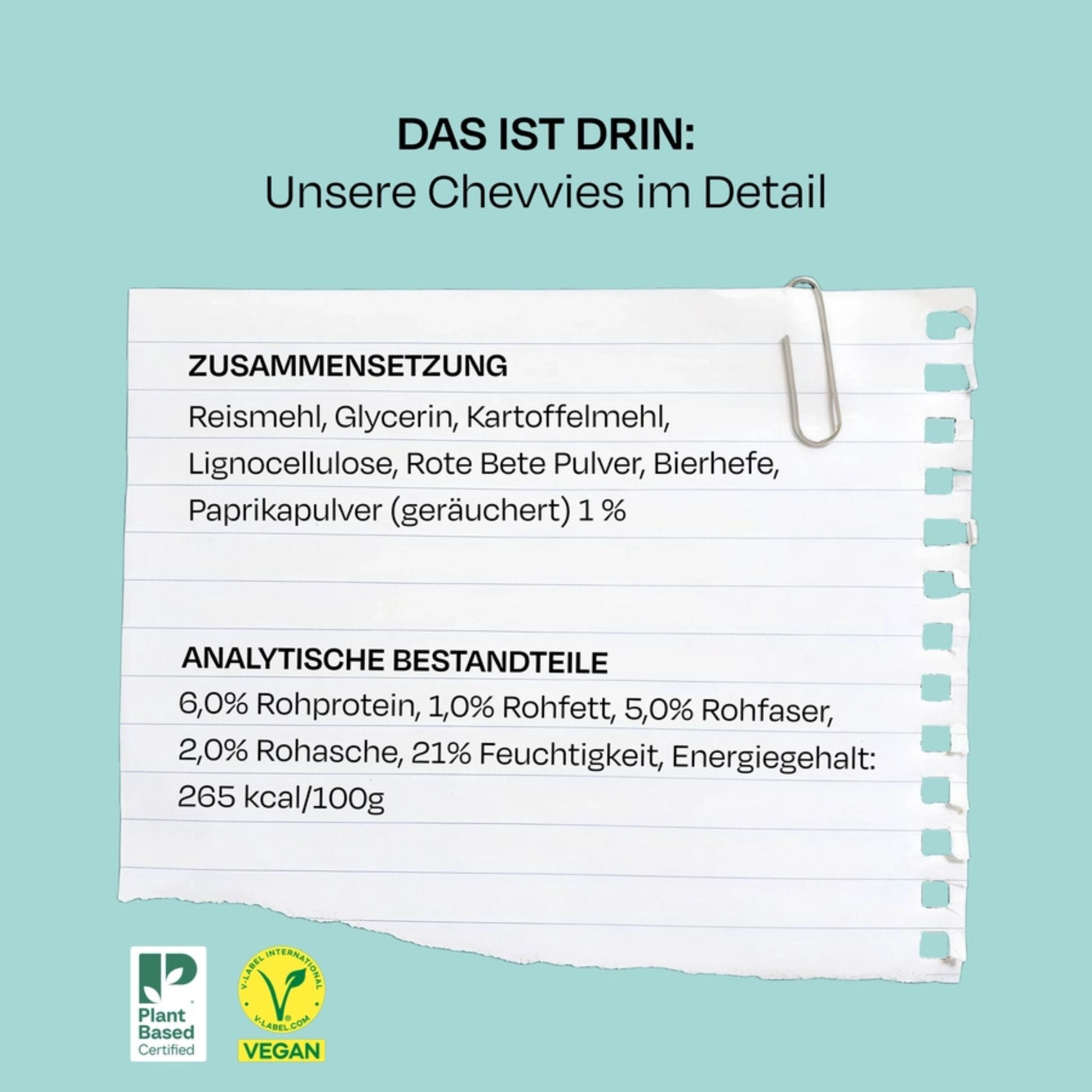 Vegdog Chevvies small bei Fairtails