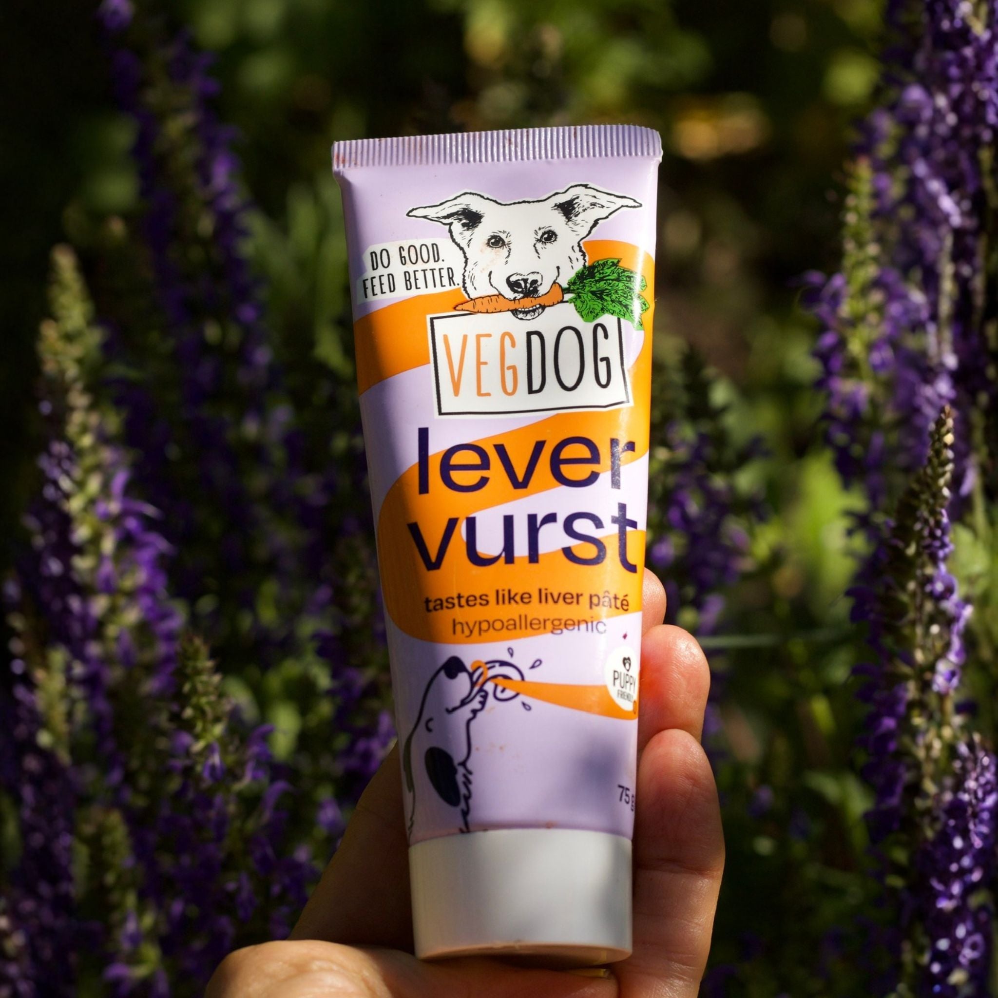Vegdog Levervurst-vegane Schleckcreme bei Fairtails
