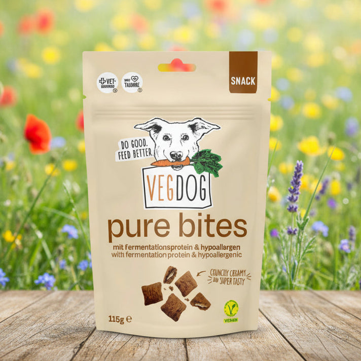 Vegdog Pure Bites vegane Hundeleckerli bei Fartails