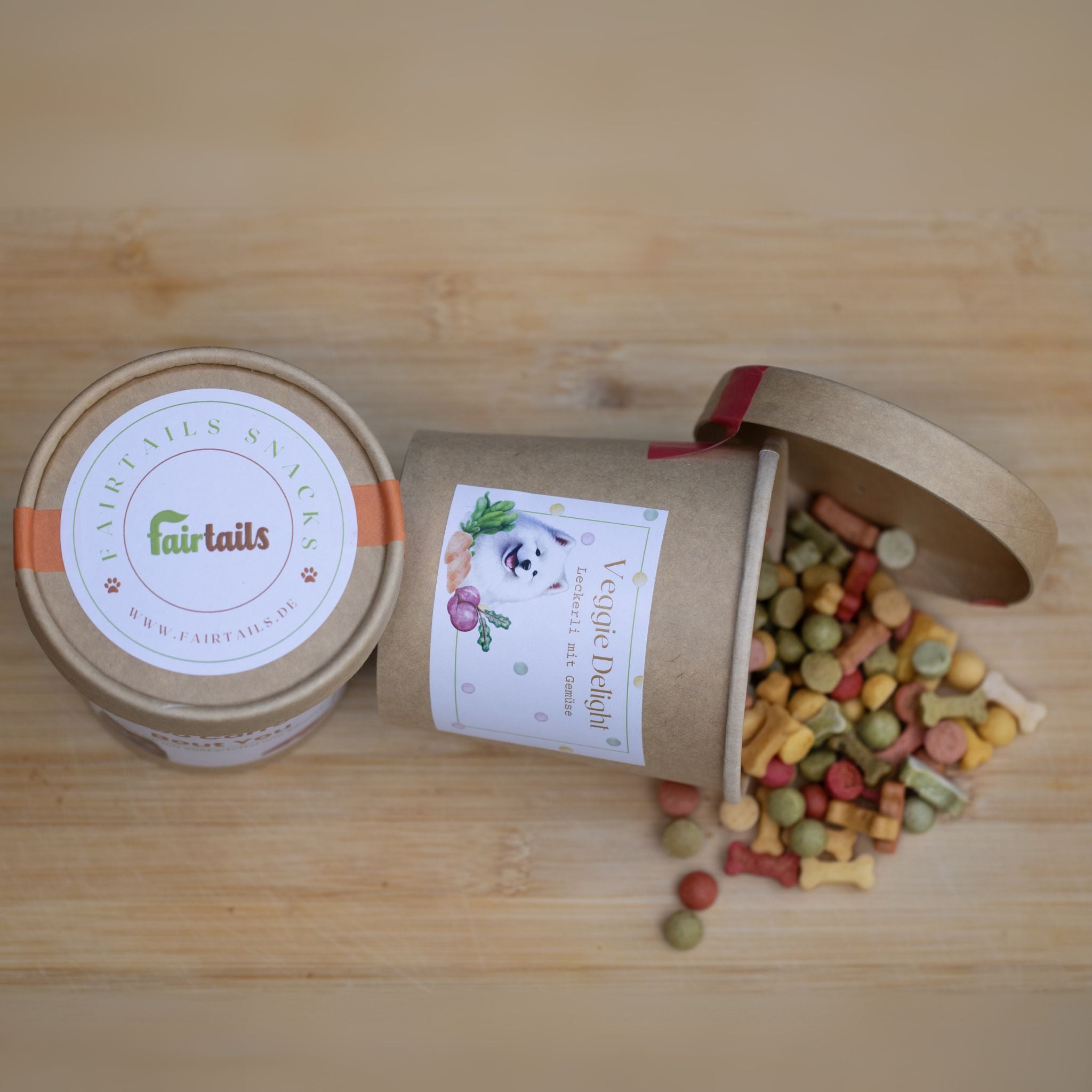 Vegane Hundeleckerli bei Fairtails mit Gemüse 
