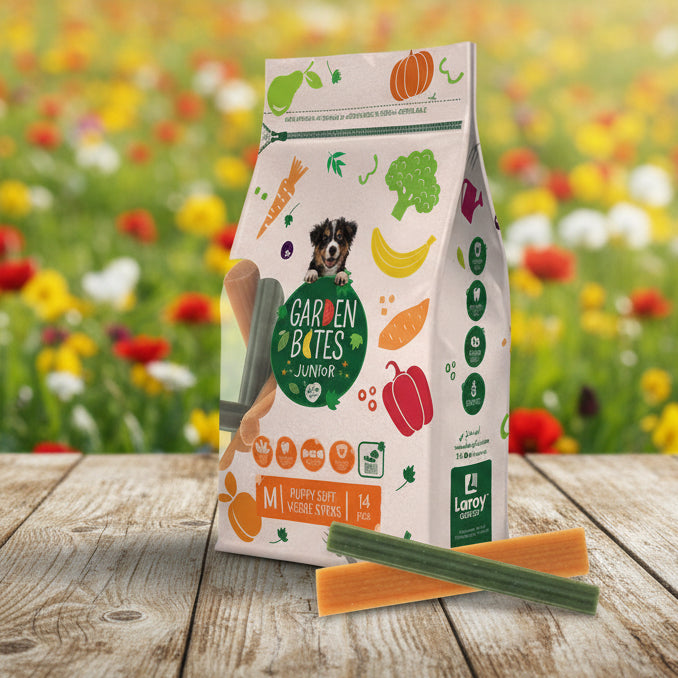 Garden Bites Soft Veggie Sticks - softe, vegane Kauartikel bei Fairtails