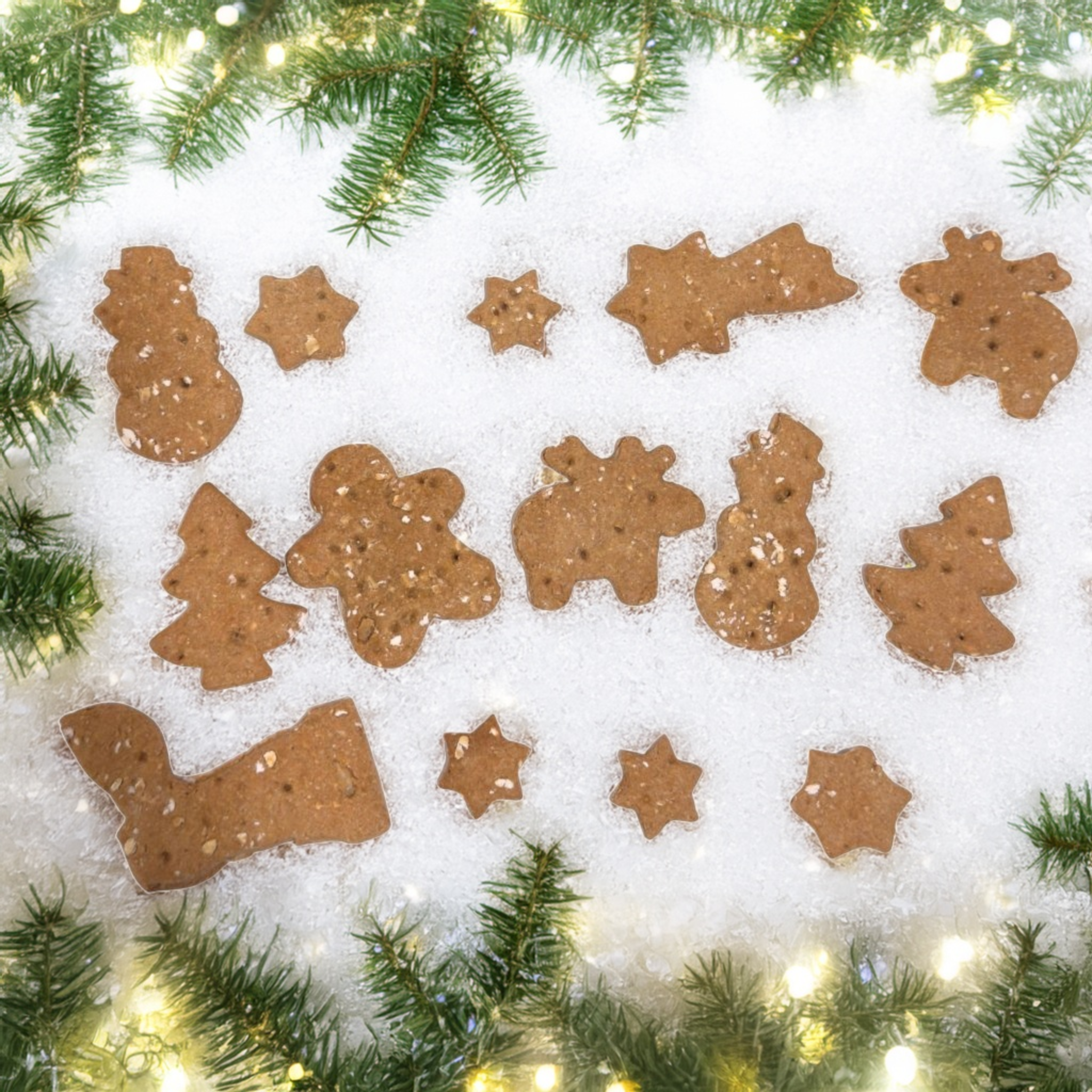 Hundekekse Weihnachten vegan bei Fairtails