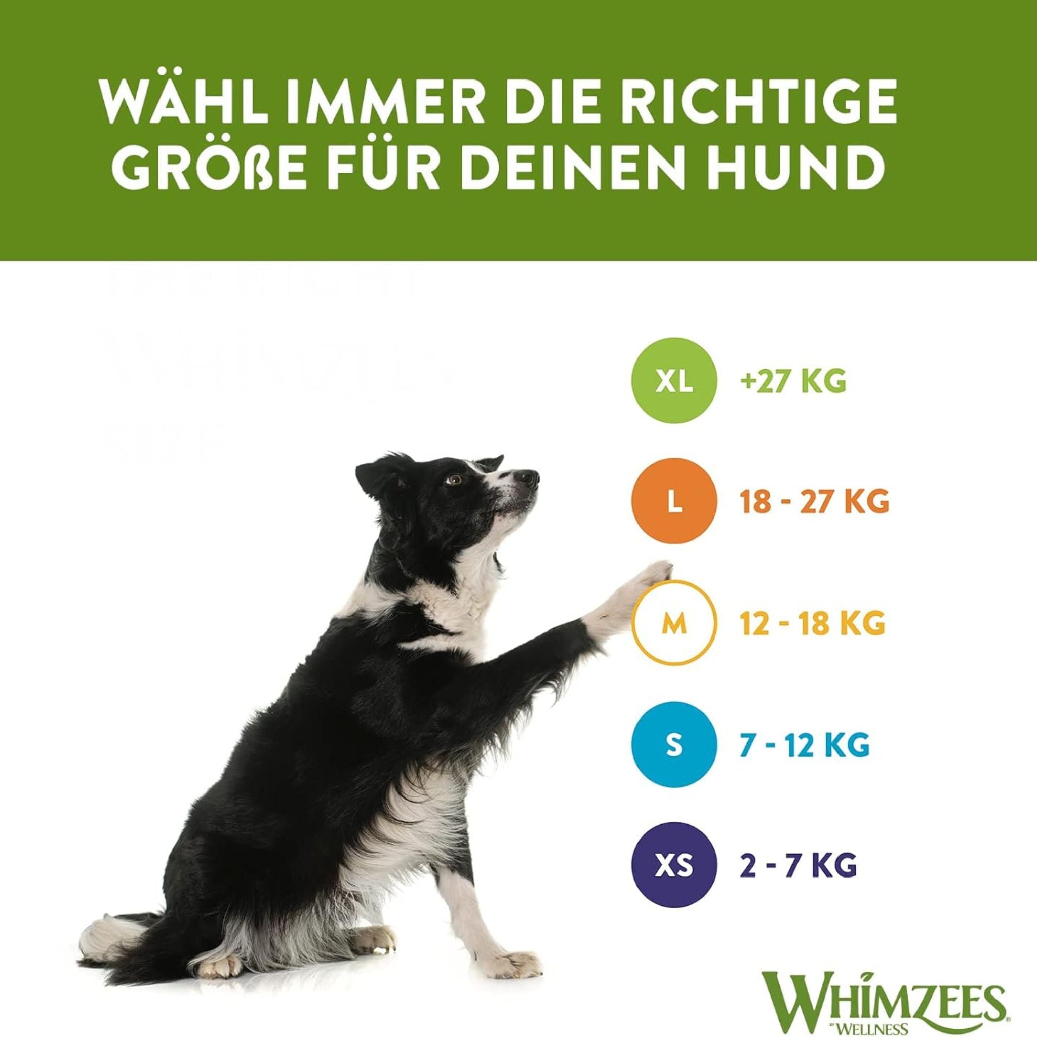 Whimzees Snack Stix Medium - veganer Dental Stick für Hunde