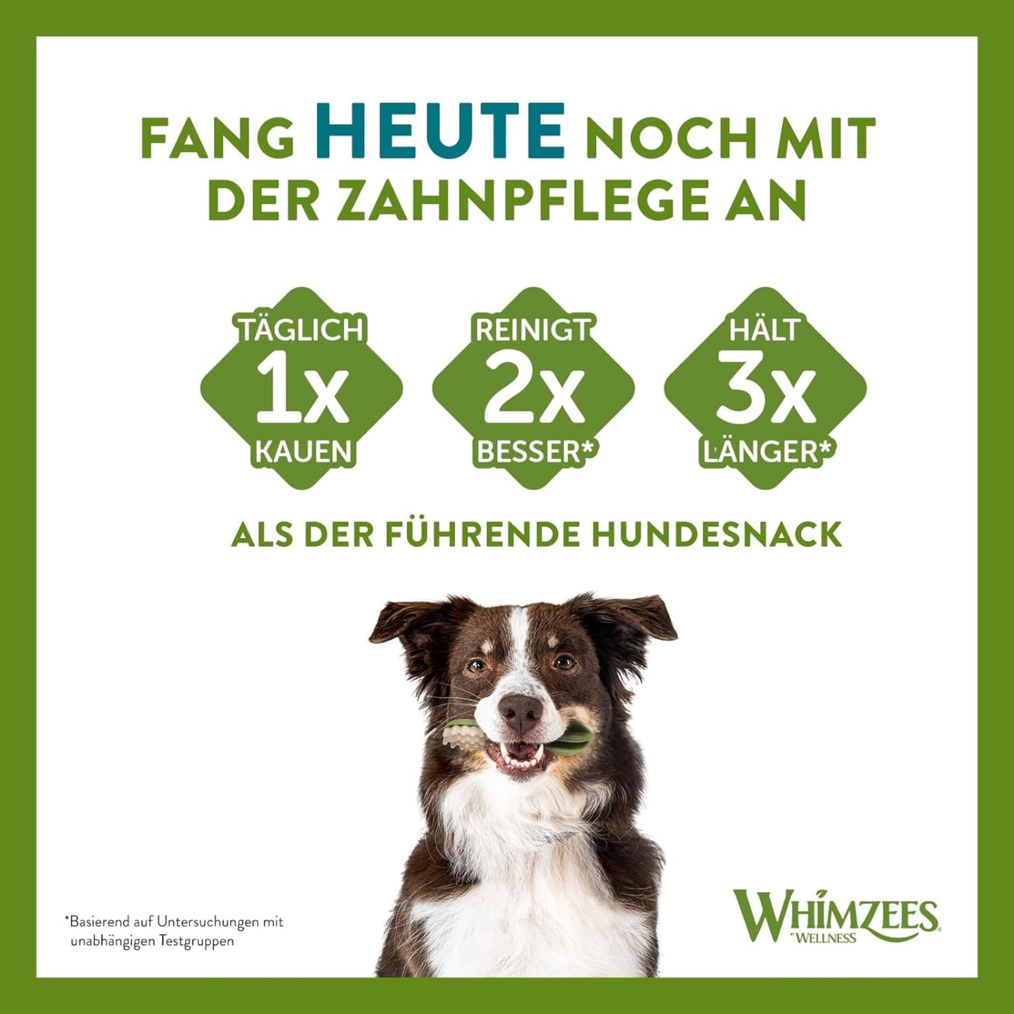 Whimzees Snack Stix Medium - veganer Dental Stick für HundeWhimzees Snack Stix Medium - veganer Dental Stick für Hunde