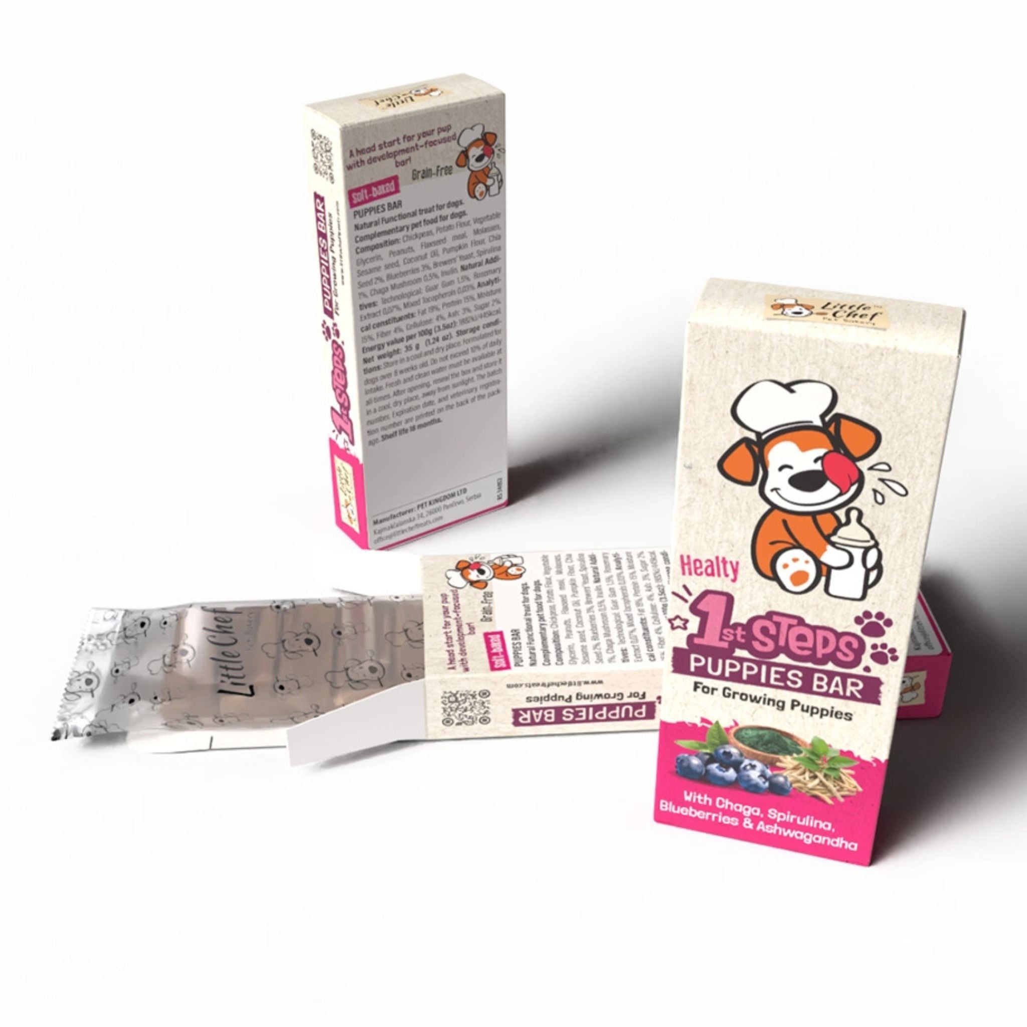 Little Chef 1st Steps Puppy Bar - Snack Riegel für Welpen