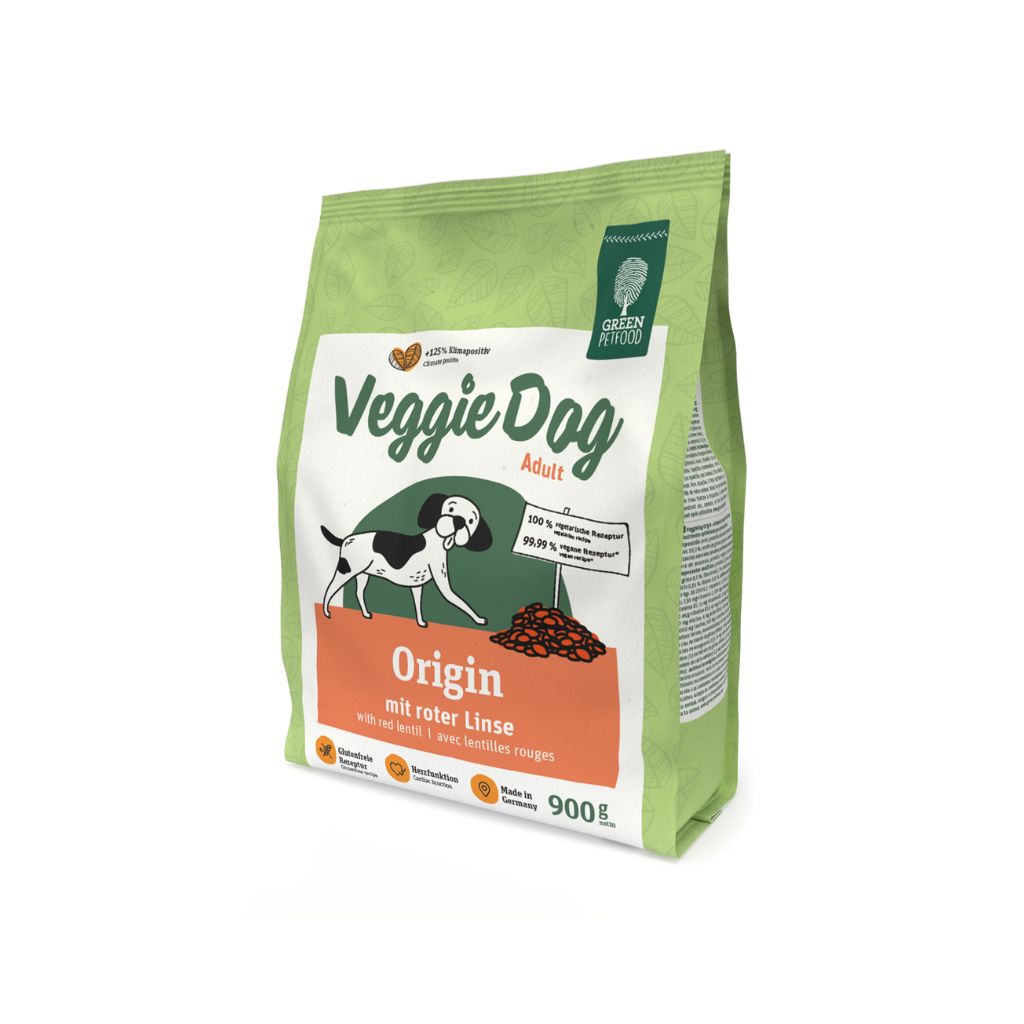 GREEN PETFOOD Veggie Dog Origin | vegetarisches Hundefutter | Fairtails