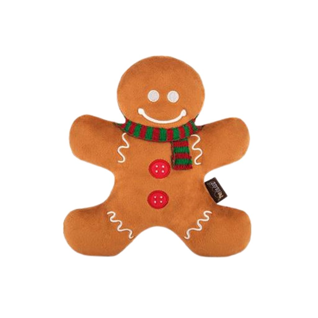 P.L.A.Y. Weihnachtsspielzeug für Hunde bei Fairtails - Lebkuchenmann Gingerbread Man