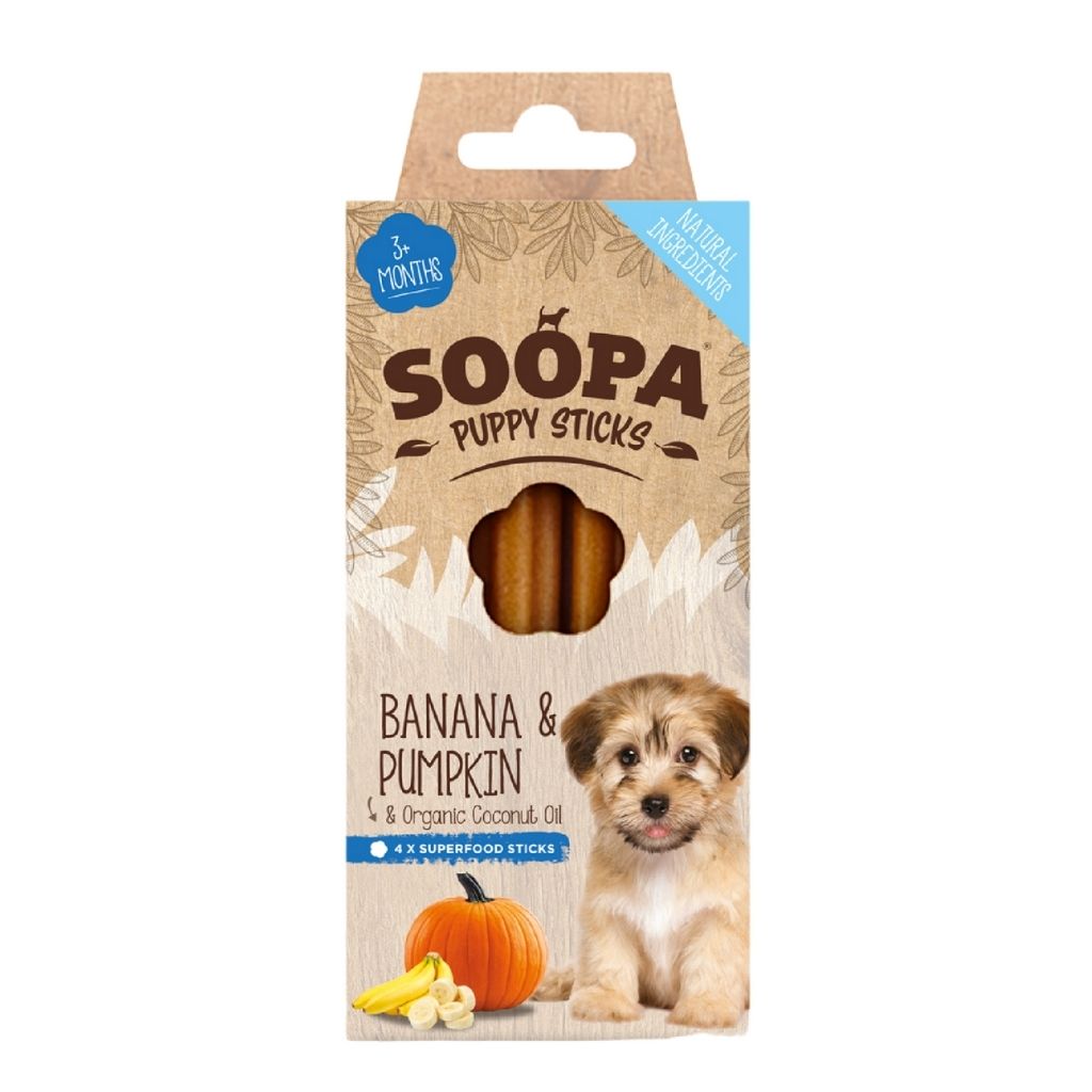 Soopa Puppy Sticks - vegane Kauartikel Welpen - Fairtails