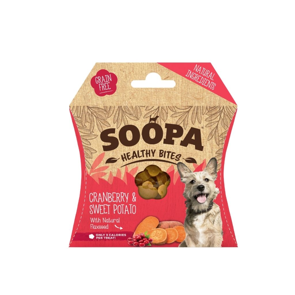 Soopa Healthy Bites Cranberry & Sweet Potato Vegane Hundeleckerli - Fairtails