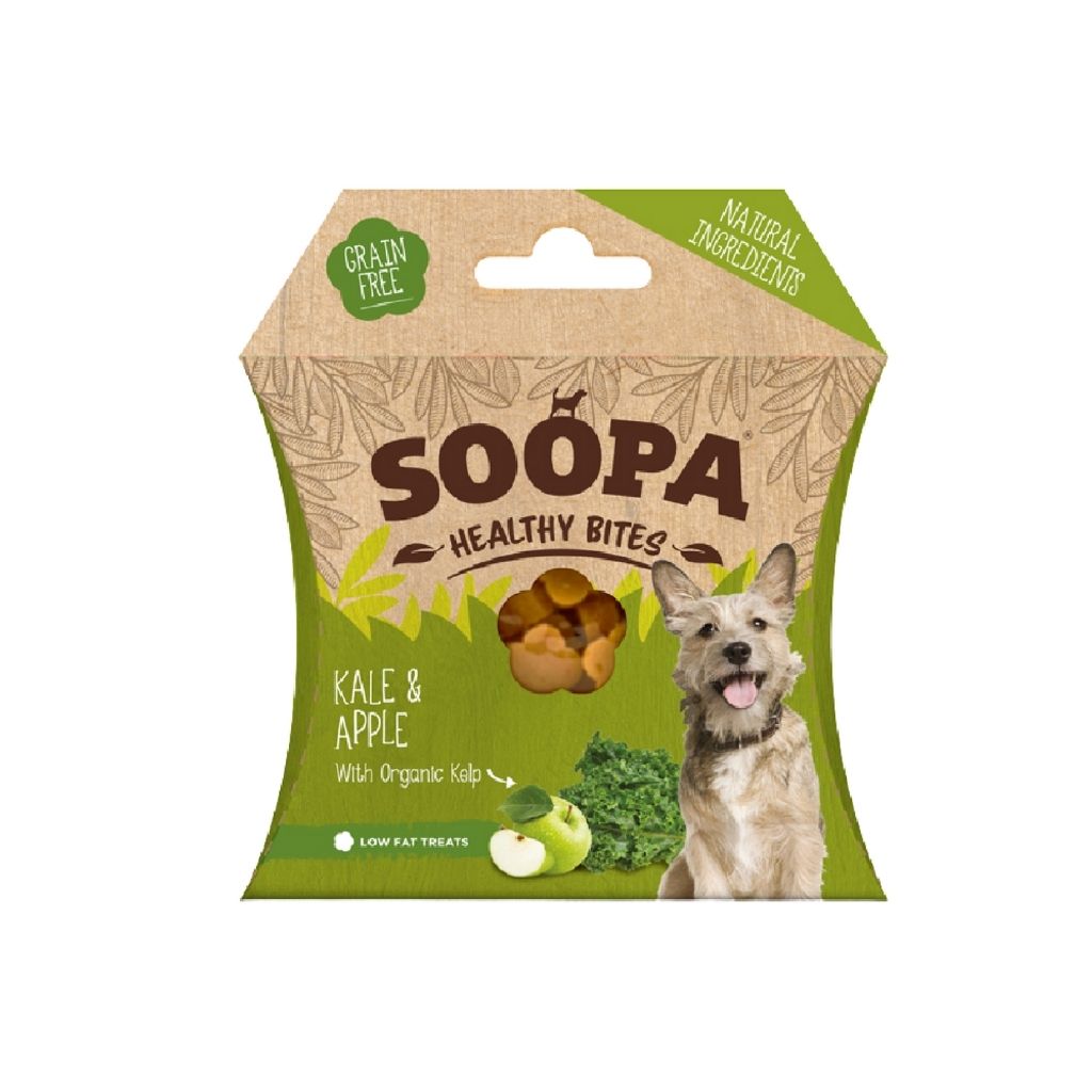 Soopa Healthy Bites Kale & Apple  Vegane Hundeleckerli - Fairtails